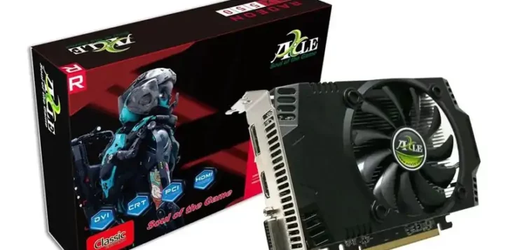 CARTE GRAPHIQUE GAMER RX550 4G DDR5 AXLE